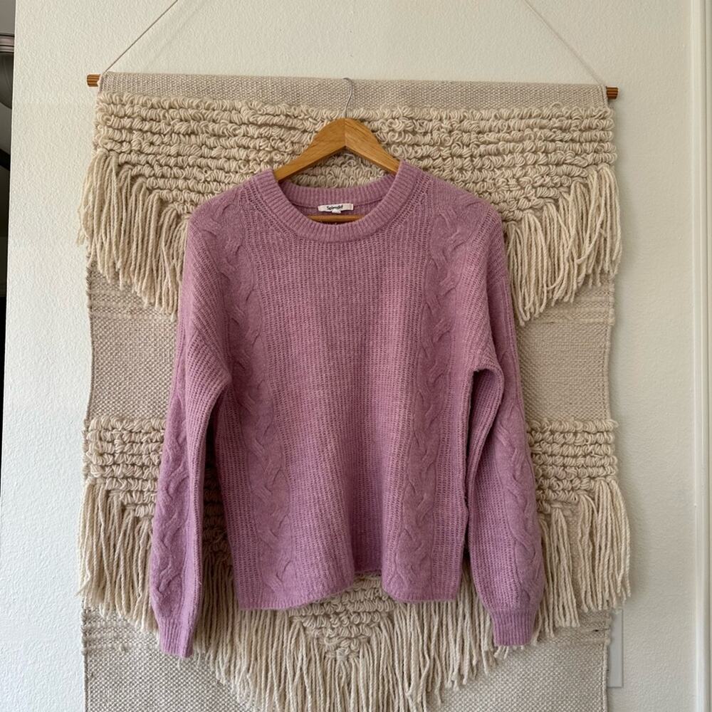 Splendid Lilac Natalia Maternity Sweater - Picture 1 of 6